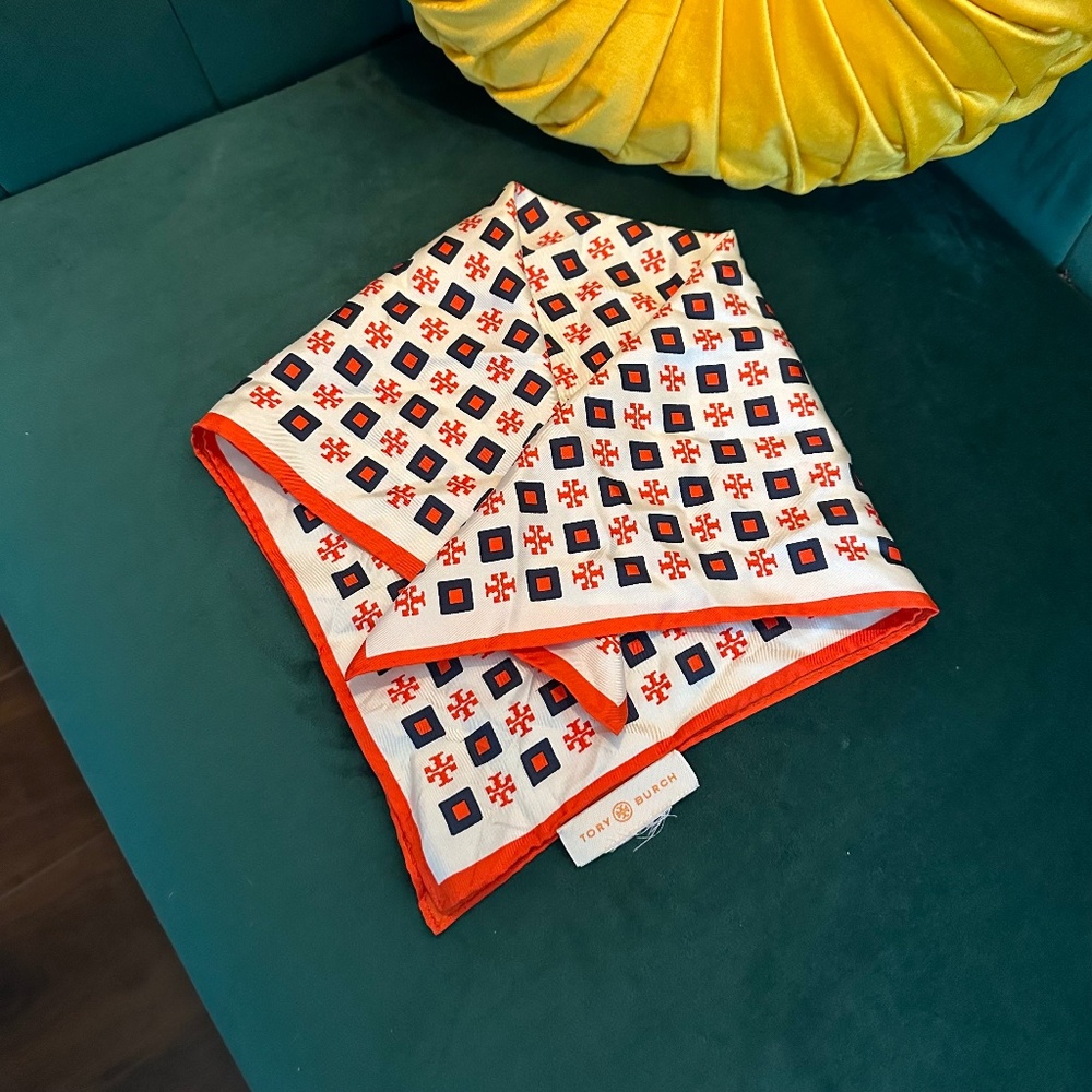 Tory Burch Silk Square Scarf